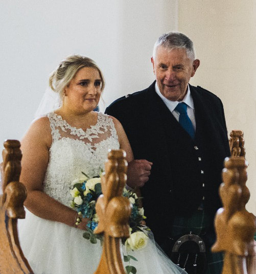 Wedding at St Mary's Eskadale
