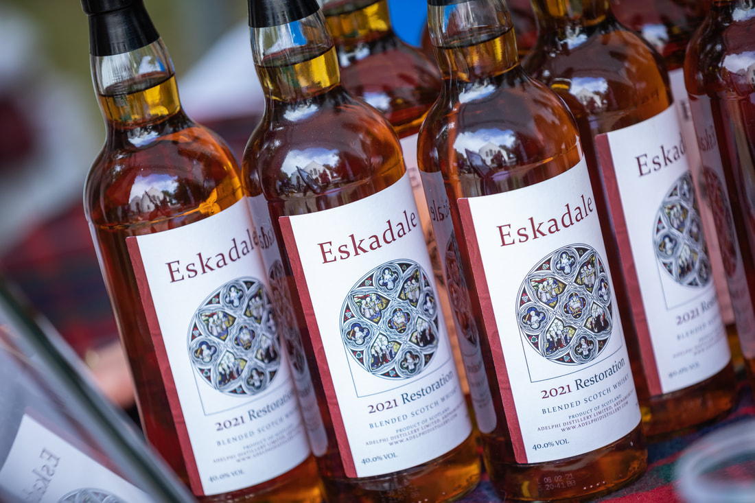 Bottles of Eskadale Whisky
