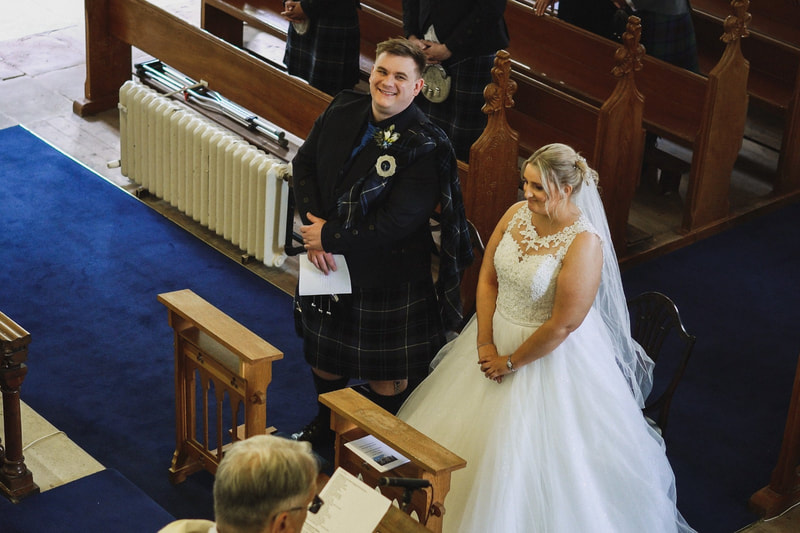 Wedding at St Mary's Eskadale