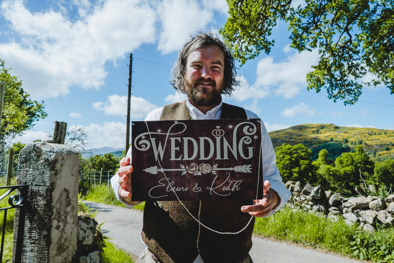 Wedding at St Mary's Eskadale