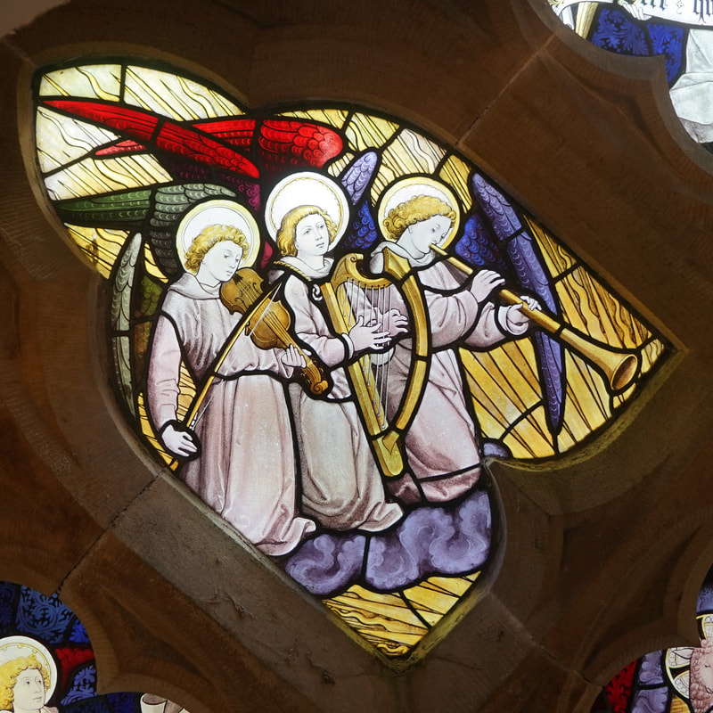 Rose window detail