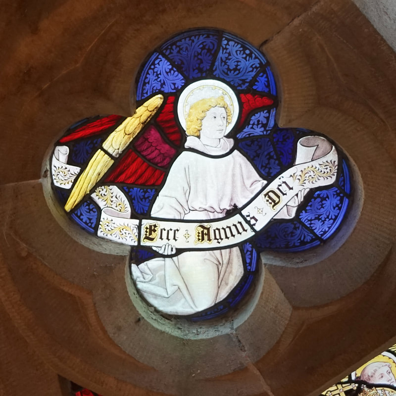 Rose window detail