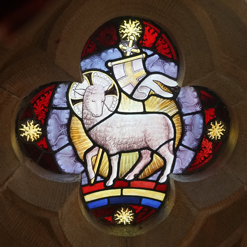 Rose window detail