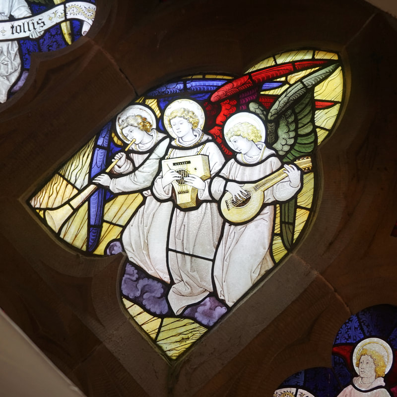 Rose window detail