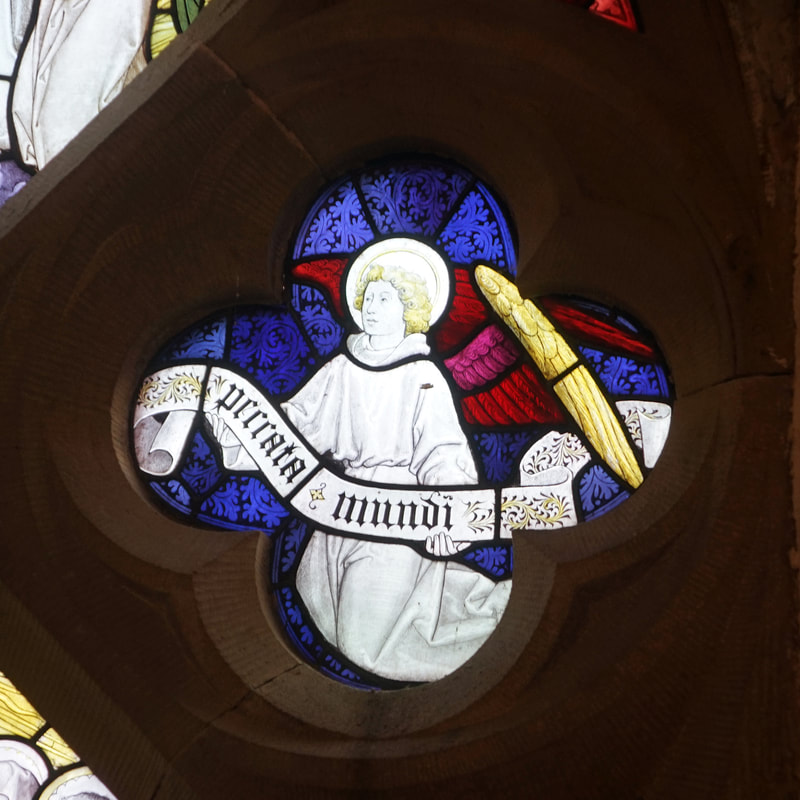 Rose window detail